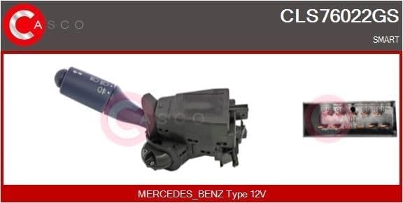 CASCO Führungshebel CLS76022GS für FORTWO Coupe (450)