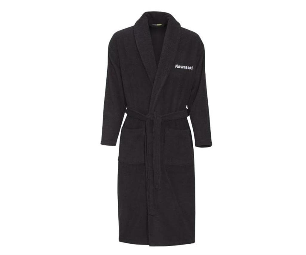 Kawasaki Bademantel, Schwarz, Einheitsgrösse, 2102 L/XL