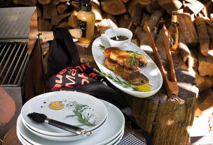 KAHLA 1U2012A9001UC BBQ Saucenprofi 0,40 l | weisse Sauciere aus Porzellan, Saucenprofi