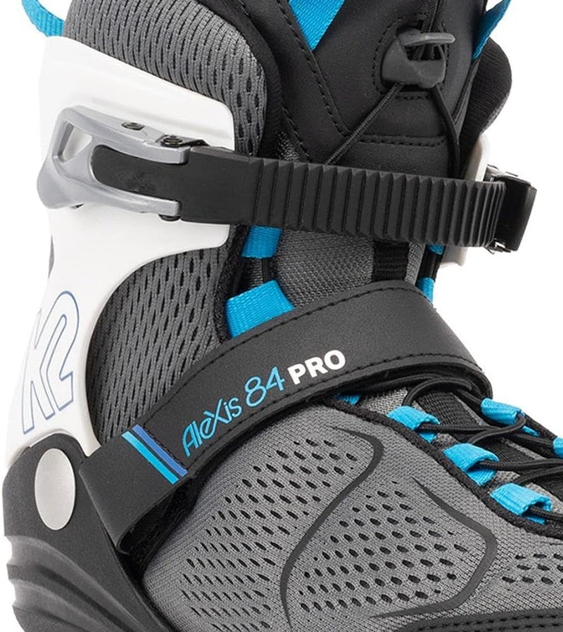 K2 Damen Alexis 84 Pro Inline Skates EU: 39.5 (UK: 6 / US: 8.5) grey - blue, EU: 39.5 (UK: 6 / US: 8