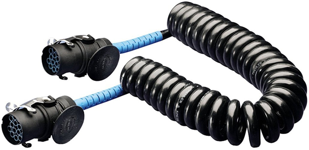 HELLA - Elektrowendel - 15-polig - 24V - thermoplastische Polyester-Elastomere - 8KA 007 648-041
