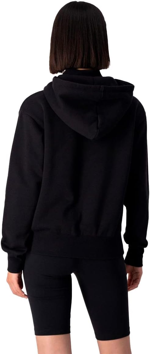 Champion Damen American Classics Boxy Kapuzenpullover XS Schwarz, XS Schwarz