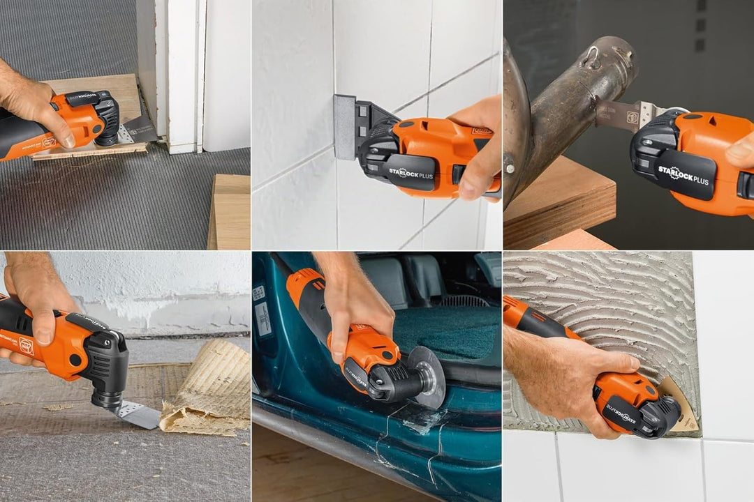 FEIN Multimaster MM 700 Max Top, Unser bestes MultiTool mit 60 Zubehören zum Sägen, Schleifen, Schne