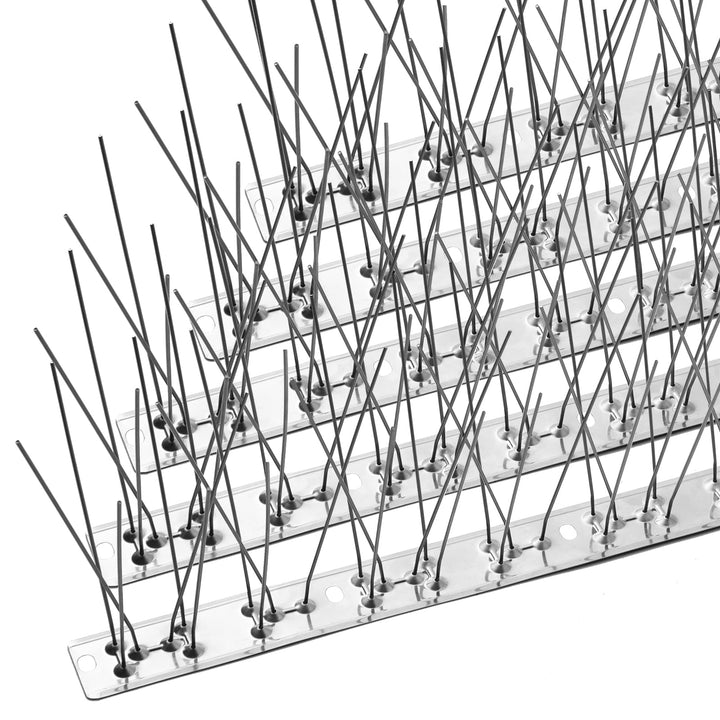 OFFO Taubenabwehr Bird Spikes Edelstahl Vogelabwehr 8.6 m, Vogelabwehrspiesse Vogelschreck und Vogel