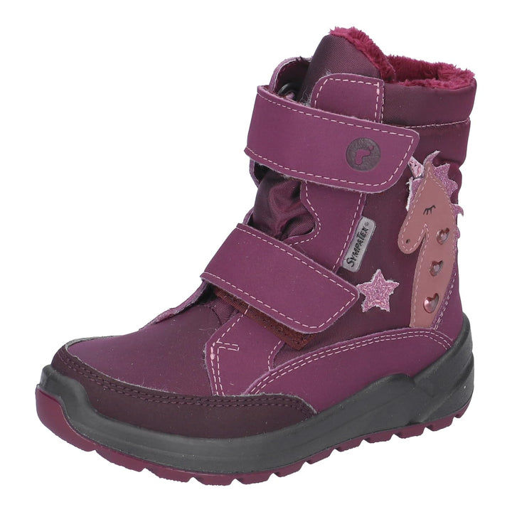RICOSTA Mädchen Winterstiefel Annika,Kinder Boots,WMS:Mittel,lose Einlage,Sympatex,Blinklicht,warm,g