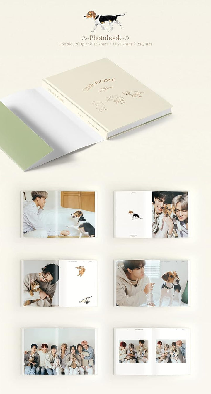 LABEL V WayV - Our Home : WayV with Little Friends PHOTOBOOK+Extra Photocards Set