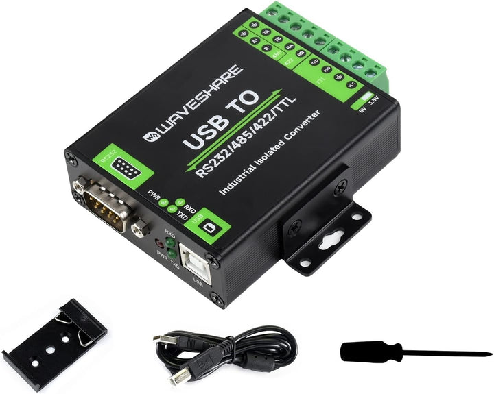 USB to RS232/485/422/TTL Interface Converter Industrial Grade Isolated USB Converter with Original F