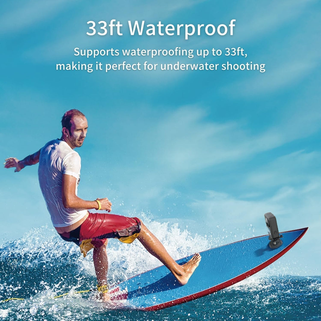 KanDao QooCam 3 Action-Kamera, 5.7K 62MP Foto 60fps Flawless 360 Video-Kamera, Outdoor-Sport-Kamera