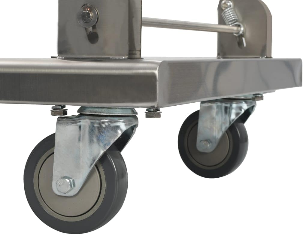 vidaXL Plattformwagen Transportwagen Handwagen Sackkarre Lagerwagen Transportkarre Klappwagen 82x53x