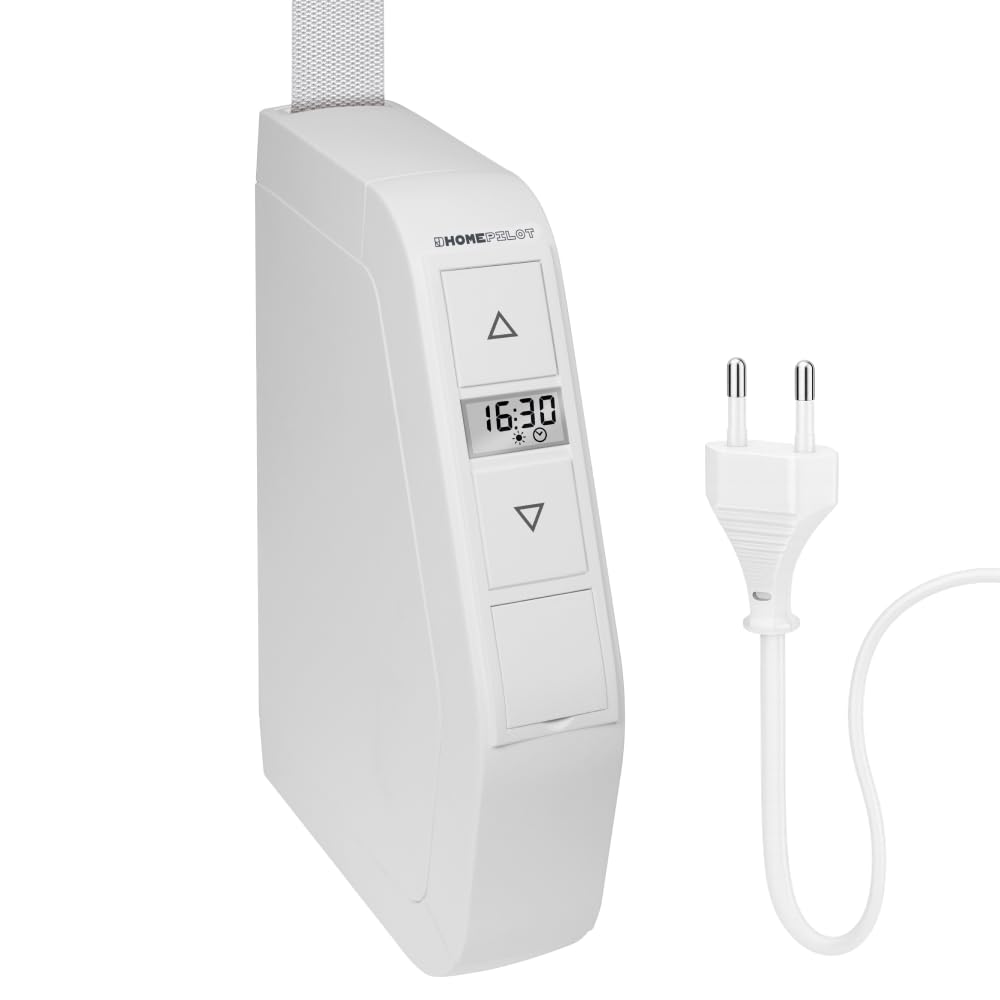 HOMEPILOT Gurtwickler RolloTron premium Aufputz - Elektrischer Gurtwickler zur Aufputzmontage HOMEPI