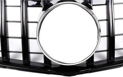 Gangying W204 Kühlergrill, GTR GT Style Frontgrill für Mercedes C-class W204 S204 C180 C200 C250 C30