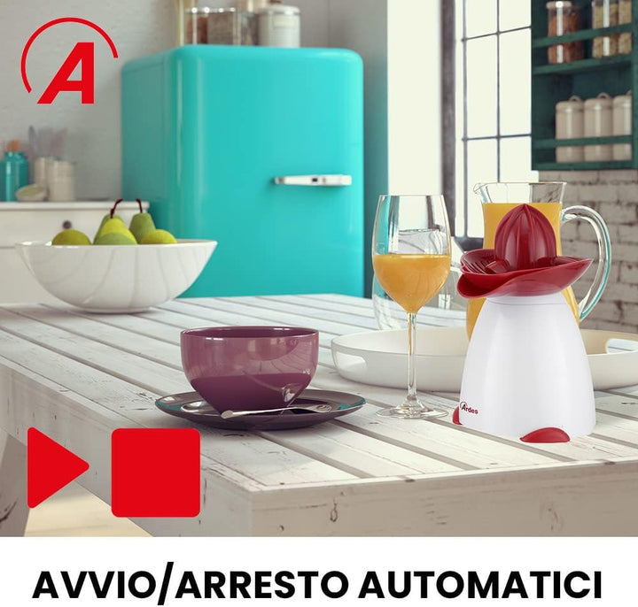 ARDES - ARSPRE01 SANCHO Elektrische Zitruspresse Saftpresse - Elektronische Zitruspresse mit Dual-Se