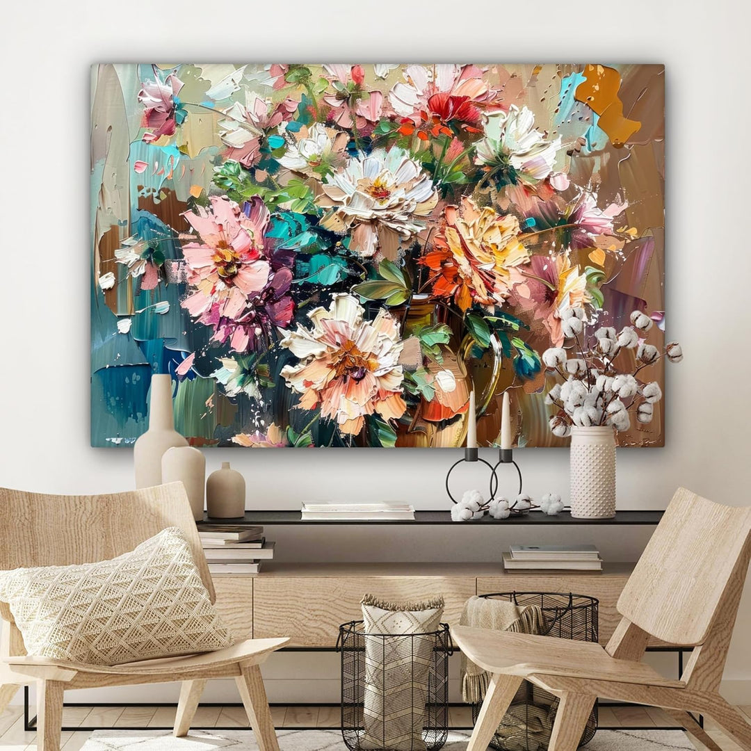 MuchoWow© Leinwandbild Gross 120x80 cm XXL Dekoration Wohnzimmer Bilder Pictures Wall Decoration Liv