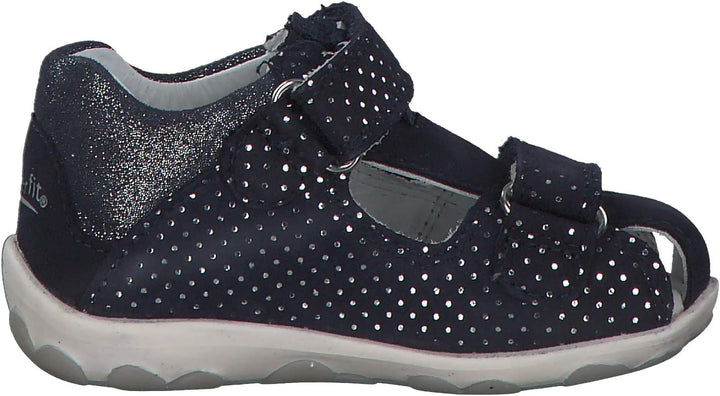 Superfit Baby Mädchen FANNI Sandalen 19 EU Blau 8000, 19 EU Blau 8000