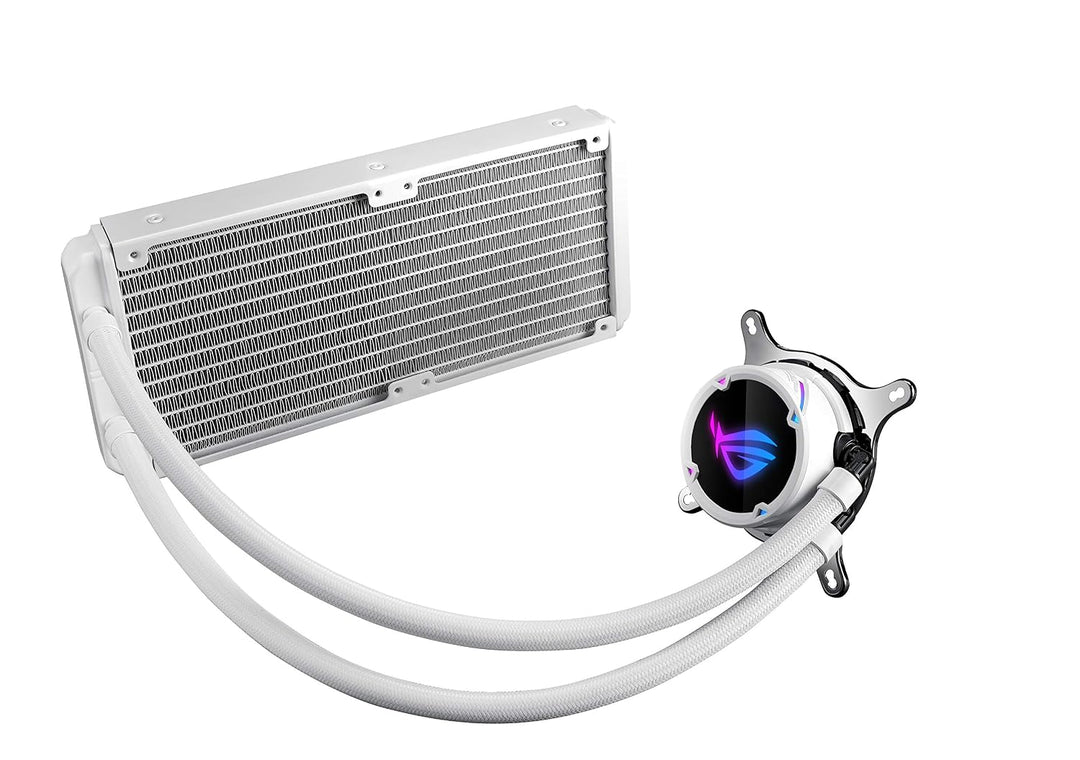 ASUS ROG Strix LC 240 RGB adressierbare RGB-Radiatorlüfter (3x 120 mm Lüfter, AIO Wasserkühlung, Aur