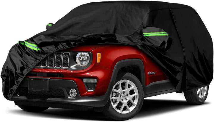Autoabdeckung Wasserdicht Kompatibel mit Jeep Renegade 2014-2024, Atmungsaktiv Vollgarage Autoplane