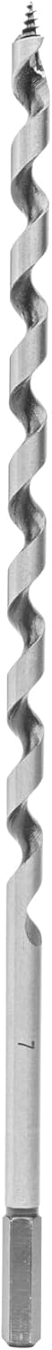 ENT 41004 Schlangenbohrer WS, Durchmesser (D) 7 mm, NL 165 mm, GL 235 mm, S 6,35 mm 1/4" 6-kant D=7