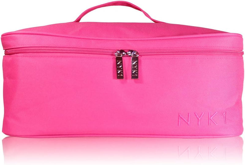 NYK1 Beauty Bag | Aufbewahrungs-Kosmetikkoffer | Perfekt für Gelnagel-Lampe, Nagelsalon-Set Transpor