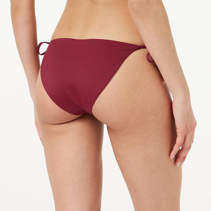 Calvin Klein Damen String Side Tie String-Seitenschnürung, L Rot (Deep Cranberry)