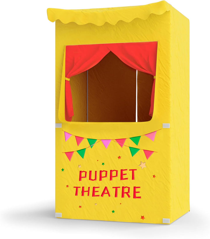 Bomodoro Puppentheater für Kinder (GELB), Gelb