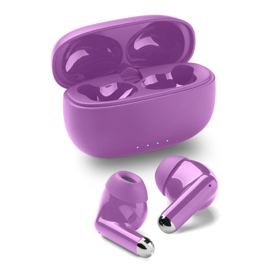 Music Sound Drift Bluetooth In-Ear-Kopfhörer kabellos mit kompaktem, farbenfrohem Case, Auto-Pairing