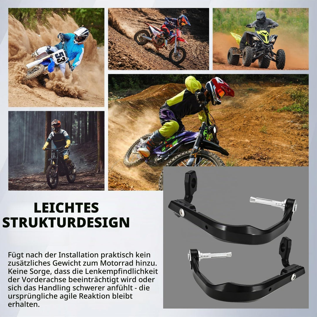 Motorrad Handschutz,Handguards Handprotektoren Motorrad Universal 22 mm 28 mm Lenker Für Dirt Bike P