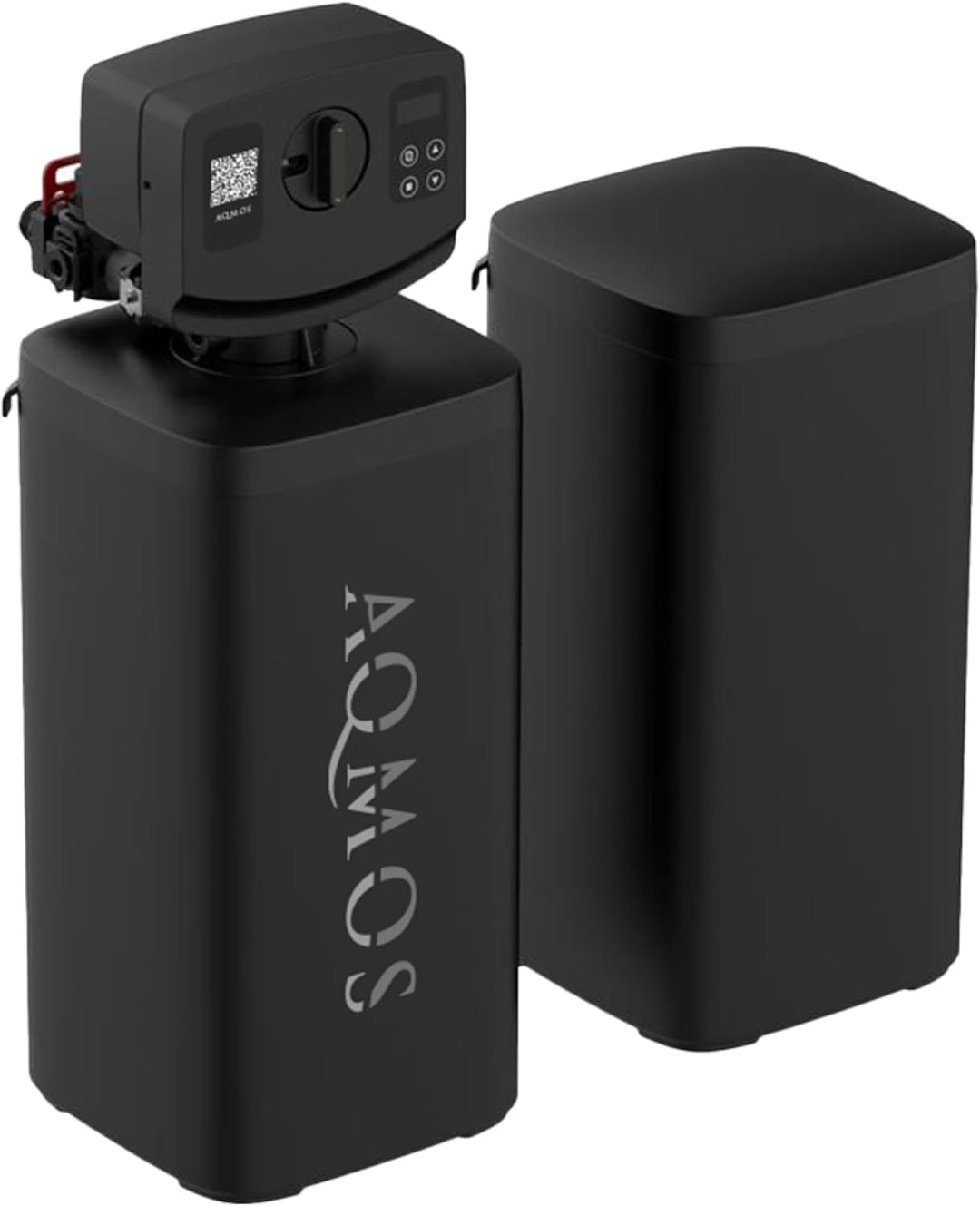 AQMOS FLEX-40 Wasserenthärtungsanlage mit Anschlussset 1" und Montageblock 1" Entkalkungsanlage für