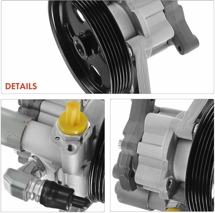 Frankberg Servopumpe Hydraulikpumpe Lenkung Kompatibel mit CLS C219 3.5L 2004-2010 E-Klasse W211 3.0