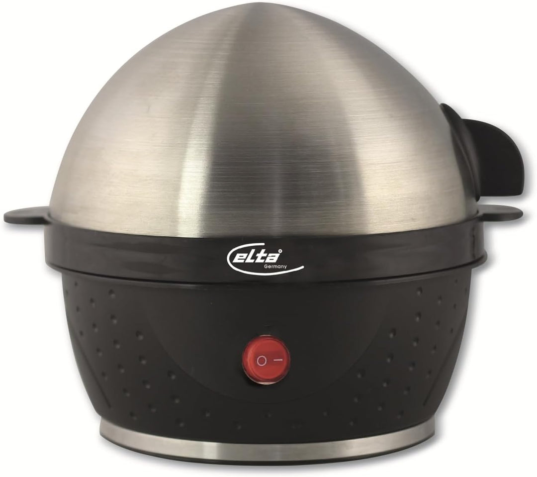 ELTA Edelstahl Eierkocher EK-115.1 edelstahl/schwarz