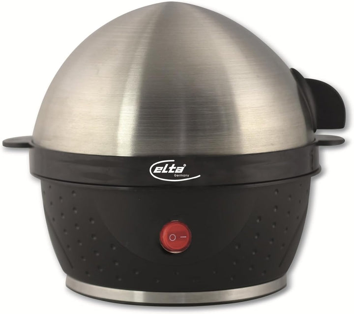 ELTA Edelstahl Eierkocher EK-115.1 edelstahl/schwarz