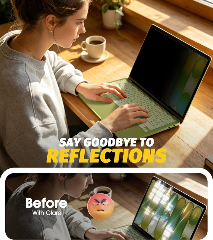 NEWZEROL 1 Stück Magnetische Displayschutzfolie, Kompatibel mit MacBook Neo, Blendfrei, Kratzfest, A