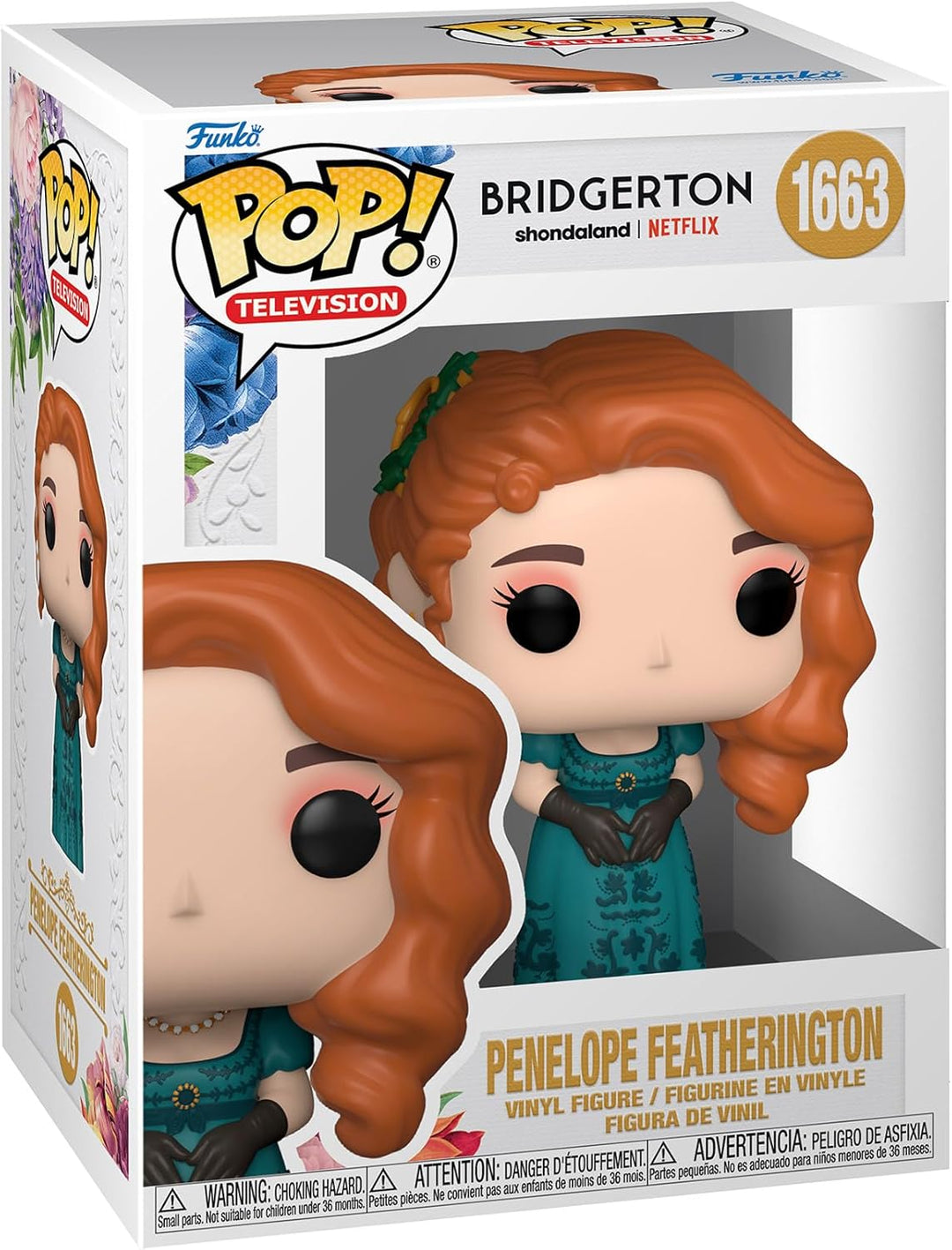 Funko POP! TV: Bridgerton - Penelope Featherington - 1/6 Quote Für Seltene Chase-Variante - Vinyl-Sa