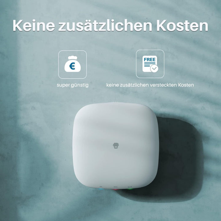 Chuango LTE-400 - WiFi + 4G Alarm System, kabelloses Haussicherheitssystem mit Basisstation, 93 db,