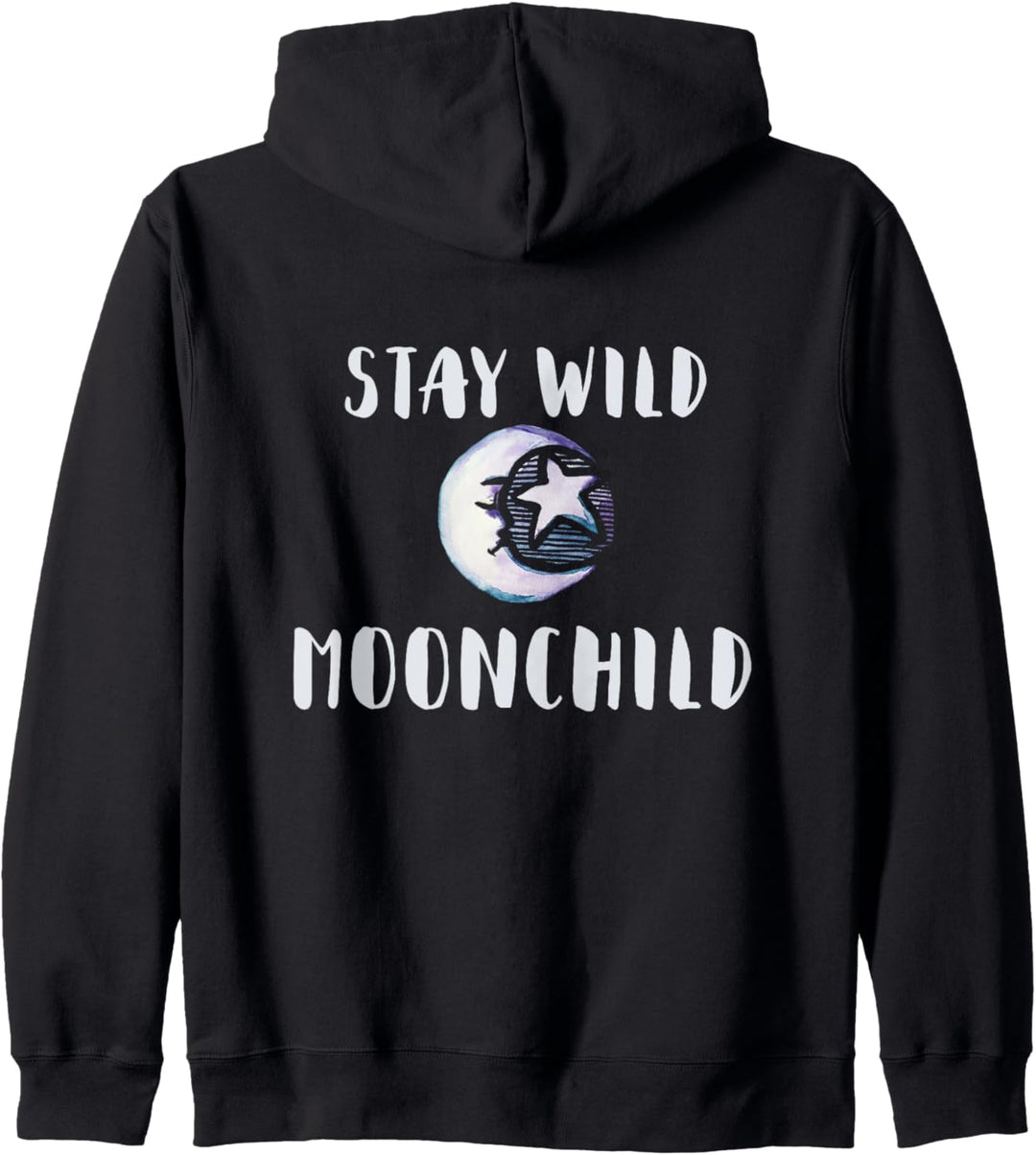 Stay wild MoonChild Zodiac Moon Child Kapuzenjacke