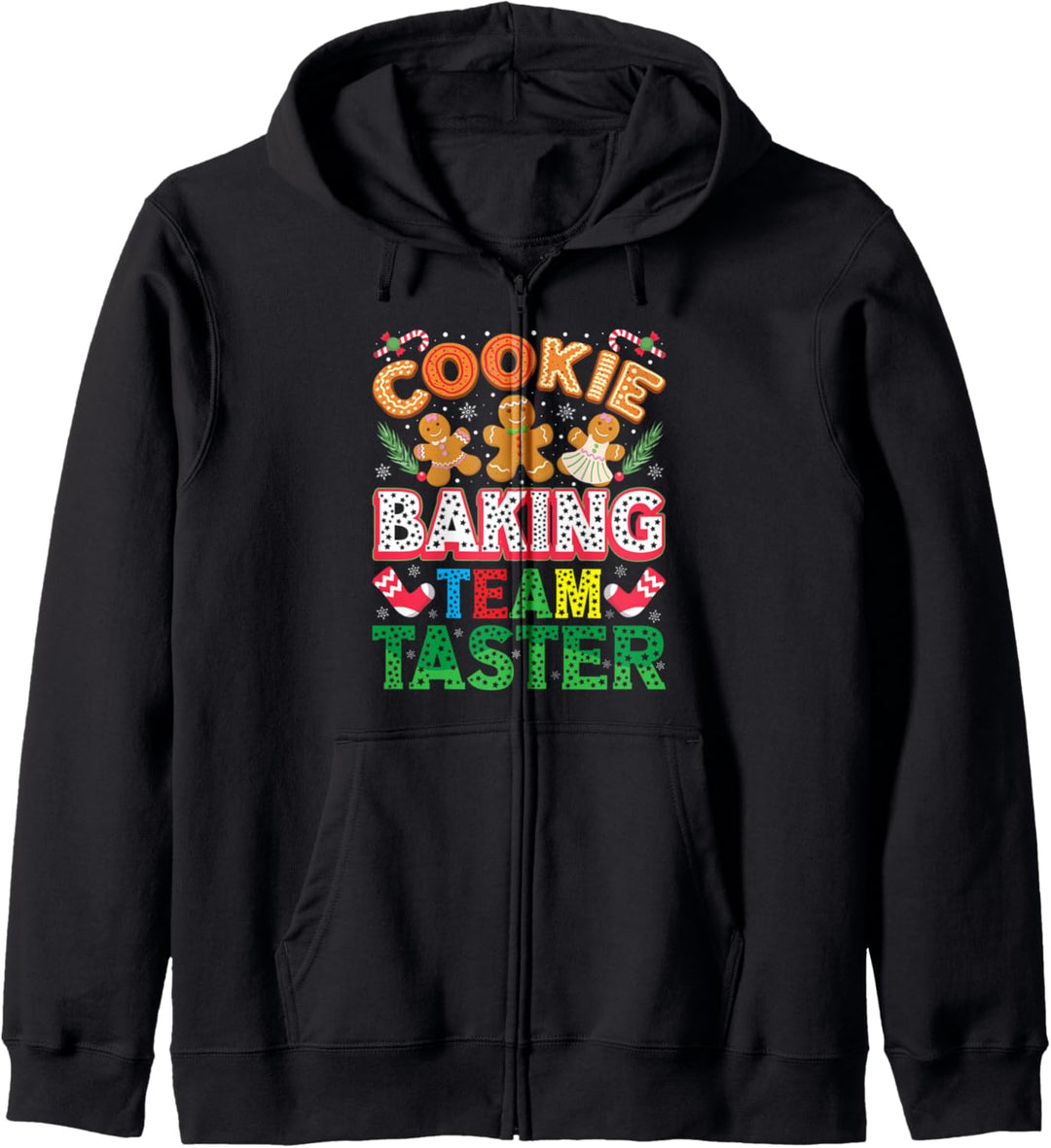 Cookie Baking Team Tester Weihnachten Kekse Backen Lebkuchen Kapuzenjacke