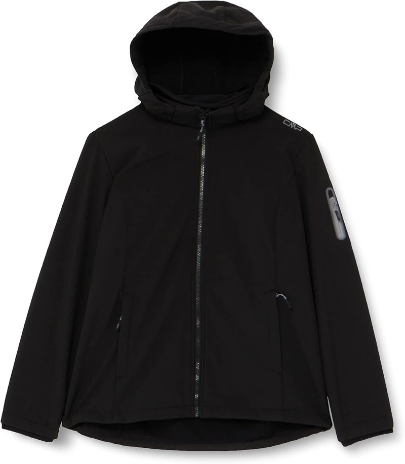 CMP Damen Windproof And Waterproof Softshell Jacket Wp 7.000 Jacke M Schwarz, M Schwarz
