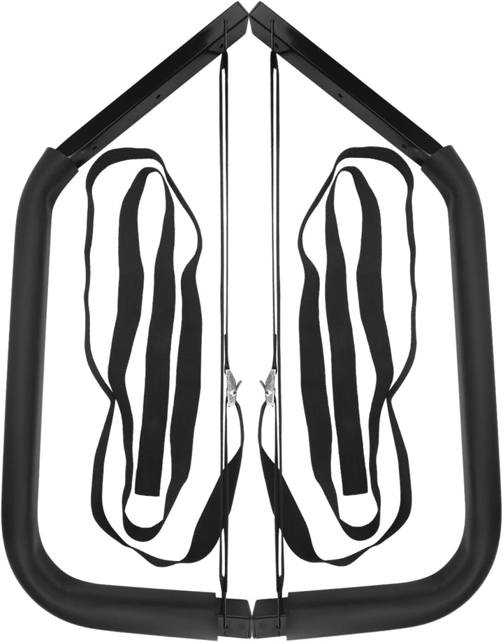 Kajak-Aufbewahrungsregale, 4 Stück, freistehende Kanu-Garagenhaken, 50 cm Wandhalterung, Surfbrett-A