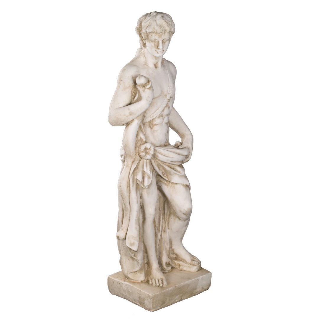 Riesige (11kg) Statue 86 cm SYL-A 14011 Gartenfigur, Dekofigur, griechisch David