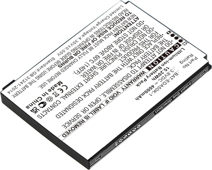 CELLONIC, Barcode-Scanner Akku kompatibel mit Honeywell EDA50K, ScanPal 50 (4000mAh, 3.8V)