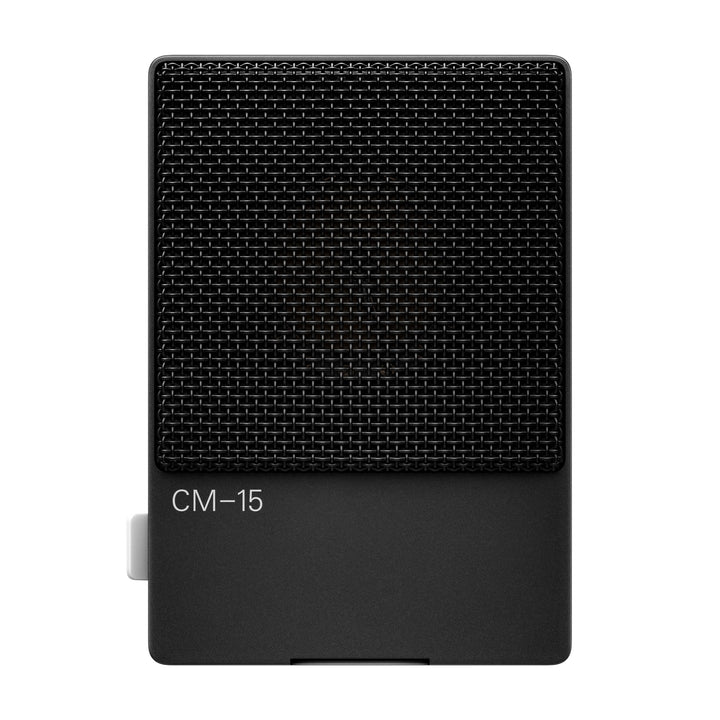 Teenage Engineering CM-15 Tragbares Studio-Kondensatormikrofon mit USB-C Audio und Laden, 3,5 mm Min