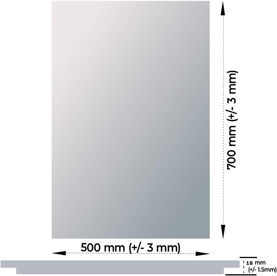 BD ART - Wandspiegel - Badspiegel - Spiegel Gross - Mirror - Ganzkörperspiegel - mit LED Beleuchtung