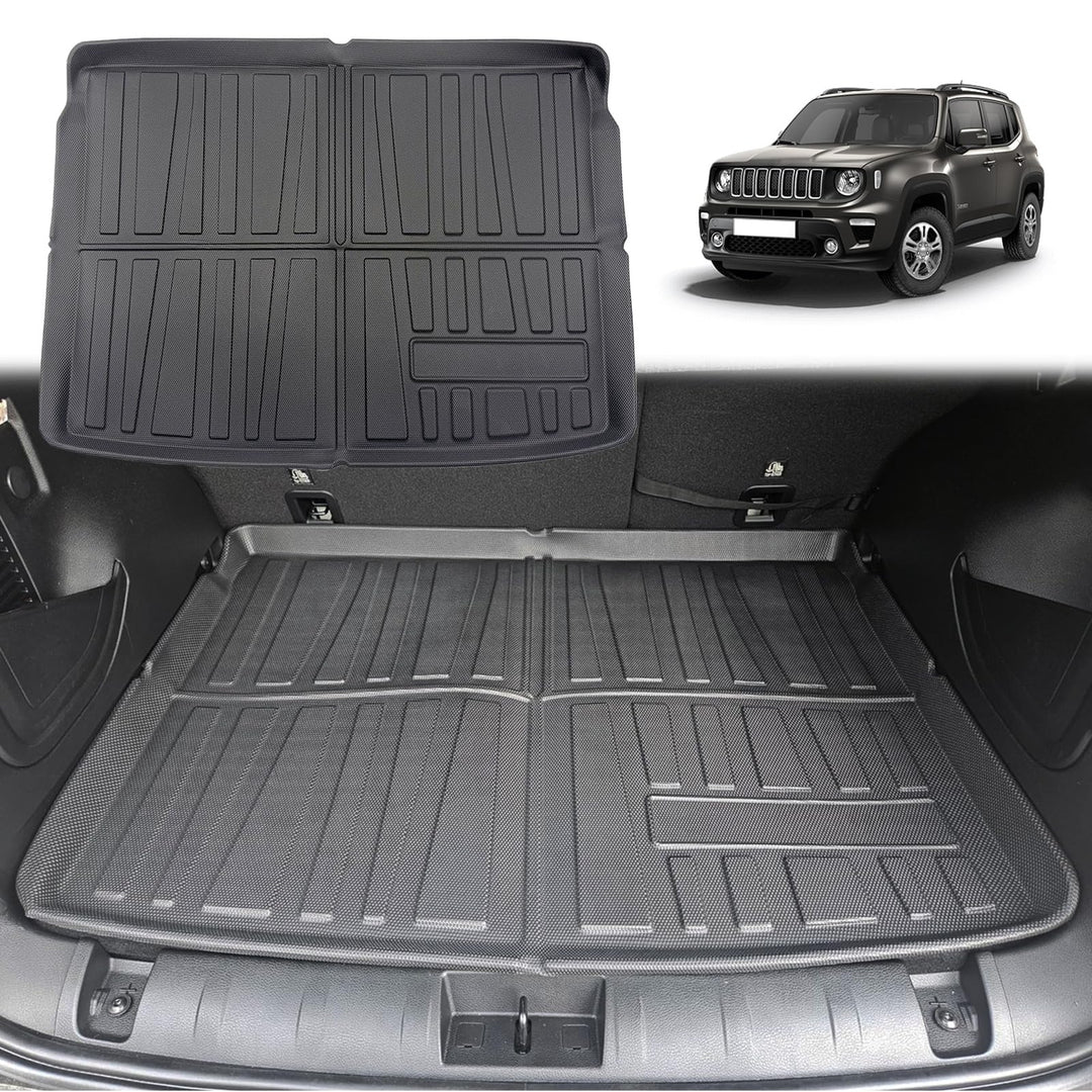 GAFAT 2015-2022 2023 J eep Renegade BU/ 4x4/ 4xe/ Hybrid Kofferraummatte, Renegade Kofferraumwanne M