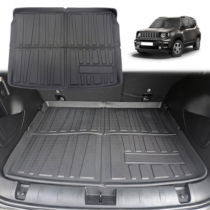 GAFAT 2015-2022 2023 J eep Renegade BU/ 4x4/ 4xe/ Hybrid Kofferraummatte, Renegade Kofferraumwanne M