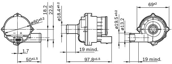 Bosch 0392023004 Electric Water Pump