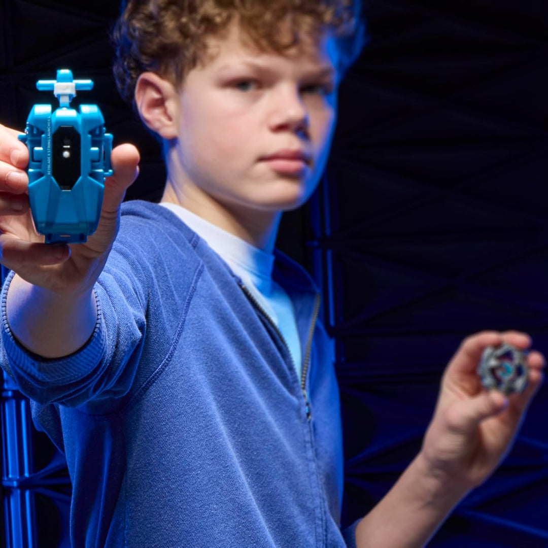 Beyblade X Cobalt Dragoon 2-60C Deluxe linksdrehdes Schnur-Starter Set COBALT DRAGOON LEFT SPIN LAUN
