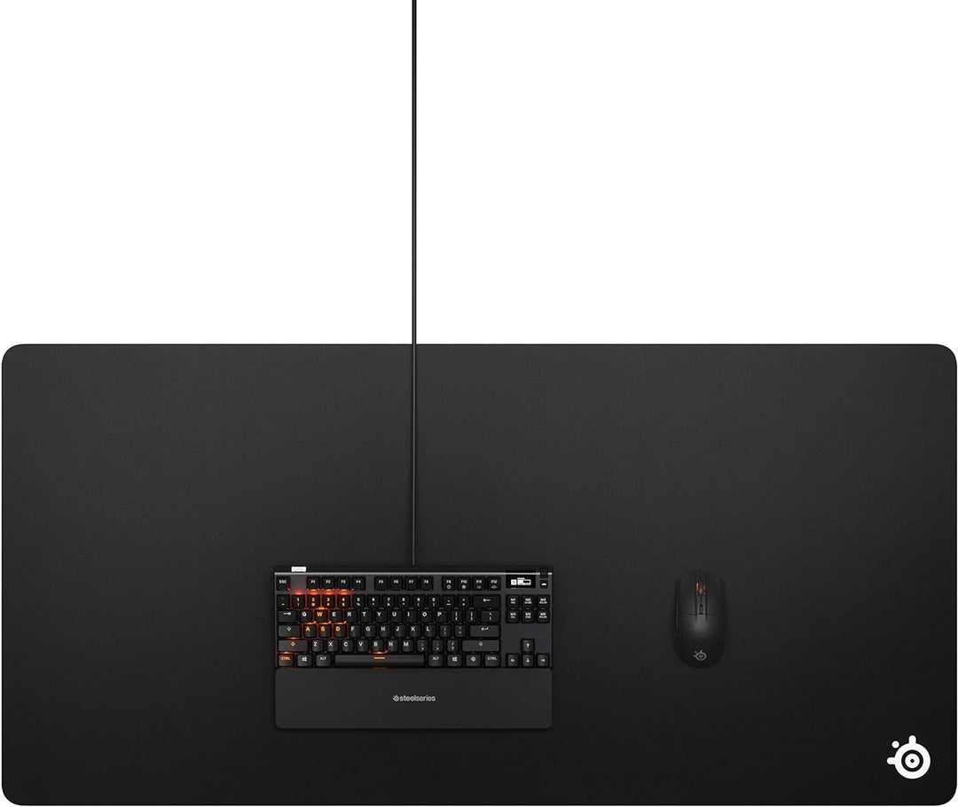 SteelSeries QcK Gaming Surface – 3XL Cloth Mauspad aller Zeiten – optimiert für Gaming-Sensoren – ma