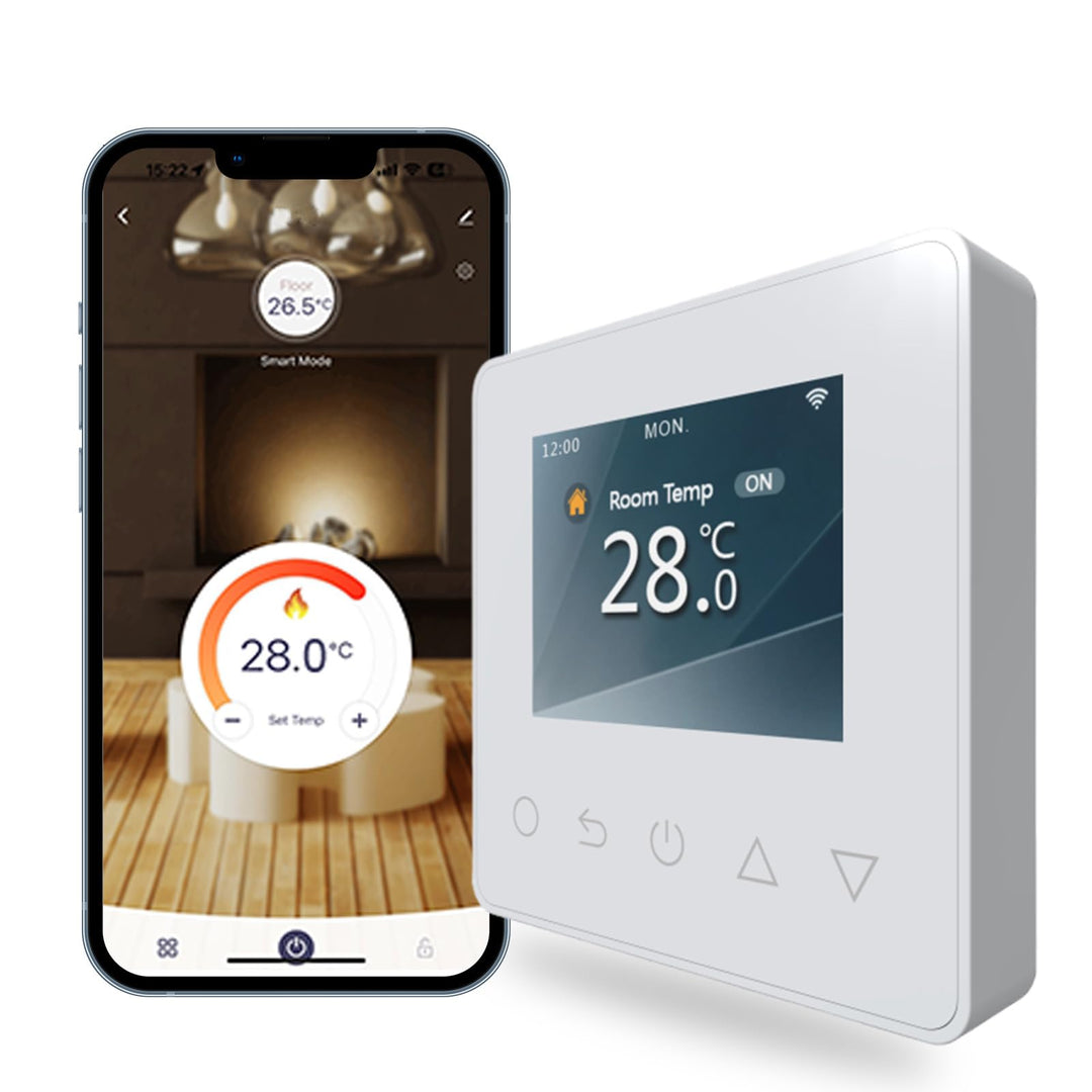 Underfloor Heating Thermostat Digital Temperature Controller Weekly Circulation Programmable Floor S