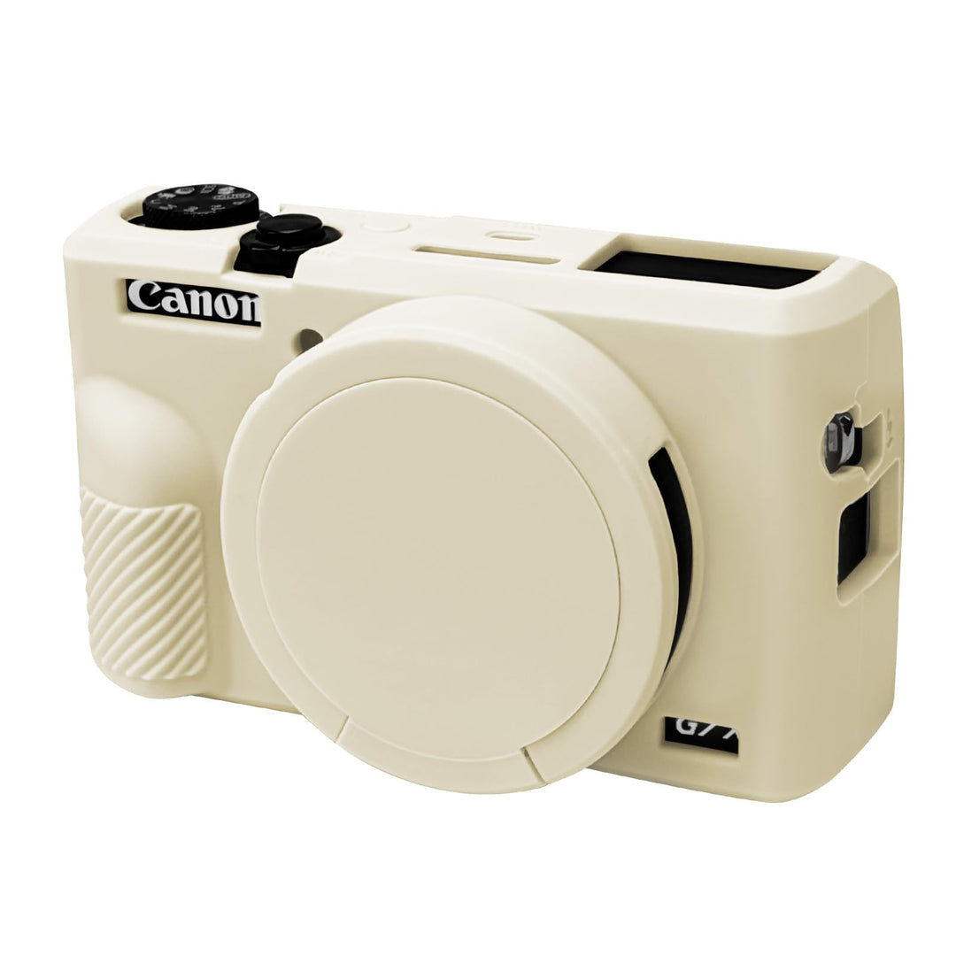 Easy Hood G7X3 Kameratasche, Kamera Hülle für Canon G7 X Mark III Digitalkamera, Weiches Silikon Sch