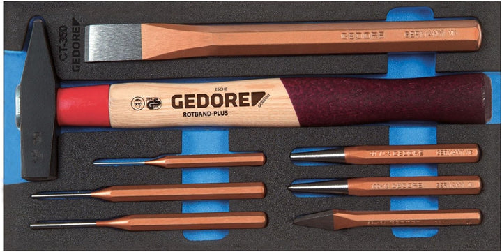 Werkzeugmodul 1500 CT1-350 8-tlg.1/3-Modul Schlagwerkzeugsatz GEDORE