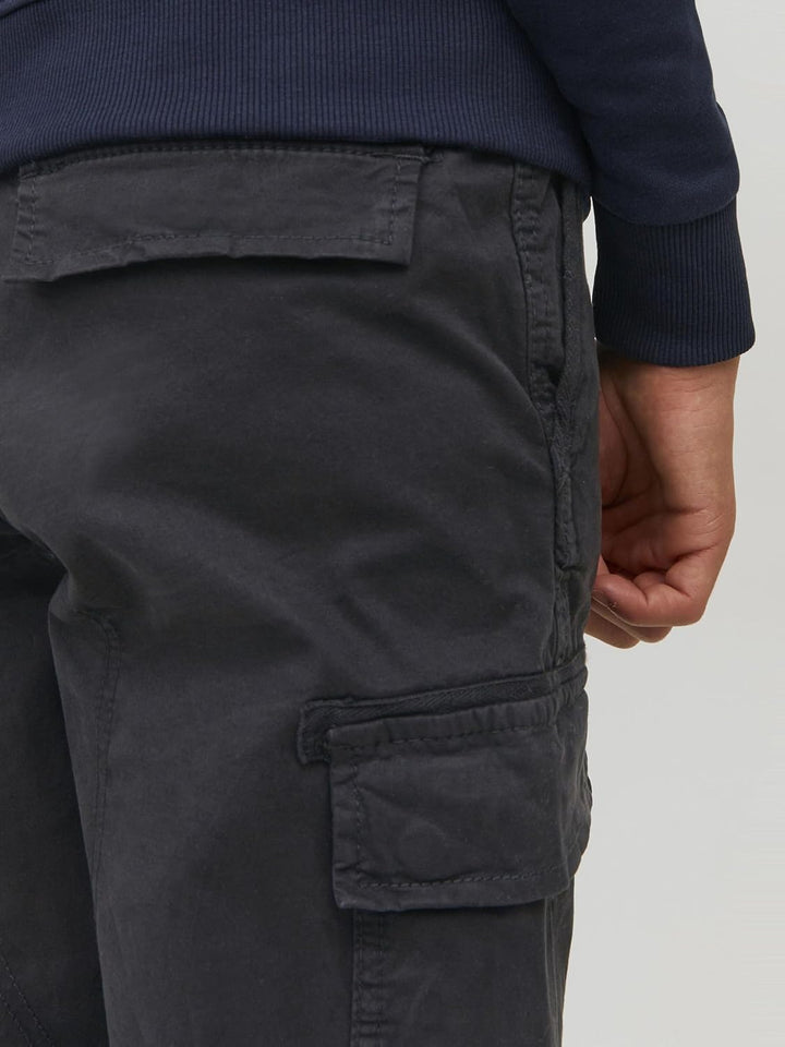 JACK & JONES Jungen Jpstace Jjtucker AMA Jnr Cargohose 146 Schwarz, 146 Schwarz